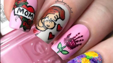 55+ Cute Mother's Day Nails Designs That Make Your Mom Happy 88 colorful nails. 55+ Cute Mother's Day Nails Designs That Make Your Mom Happy - Women Fashion 83