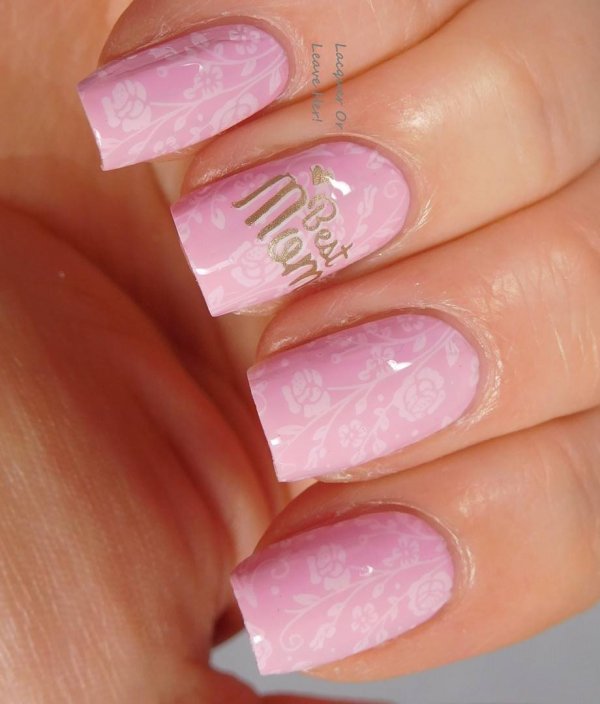 pinky. 55+ Cute Mother's Day Nails Designs That Make Your Mom Happy in 2022
