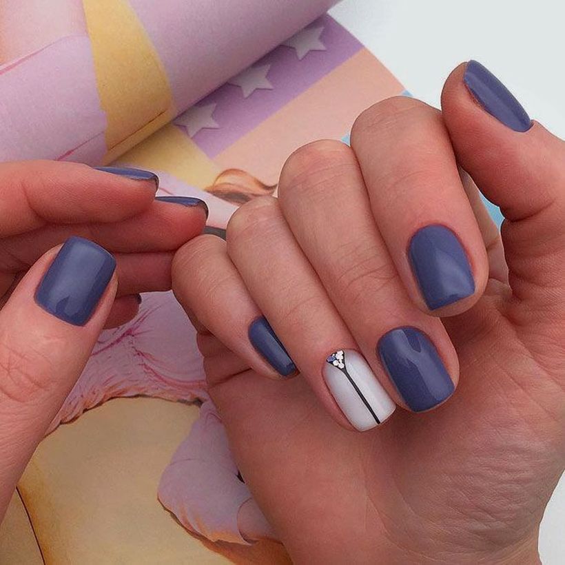 Top 80+ Easiest Spring Nail Designs 75 Accent Nail Designs Top 80+ Easiest Spring Nail Designs - 71