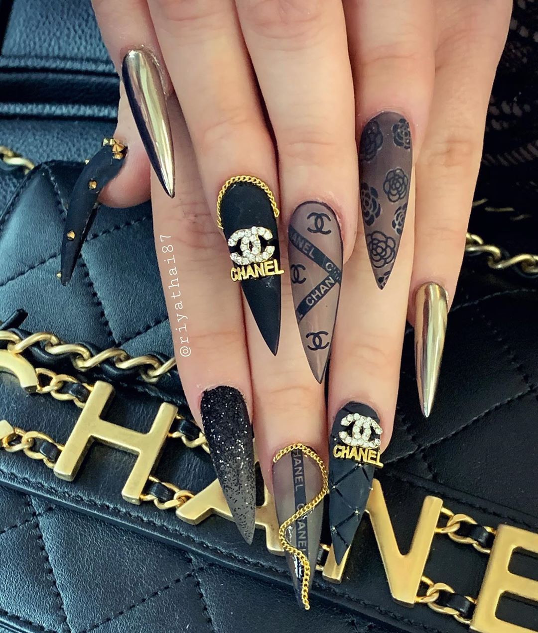 Branded-Luxury-Nails. Top 70+ Most Luxurious Nail Design Ideas in 2022