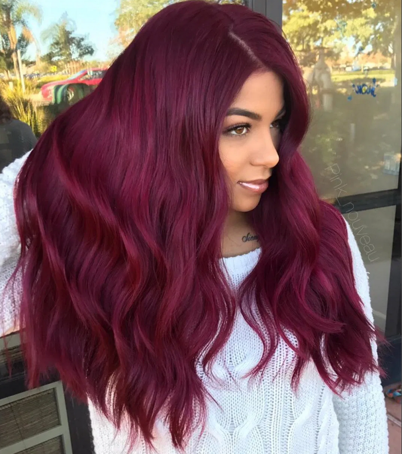 Burgundy-Hair-Color Top 75+ Hair Color Ideas for Women in 2022