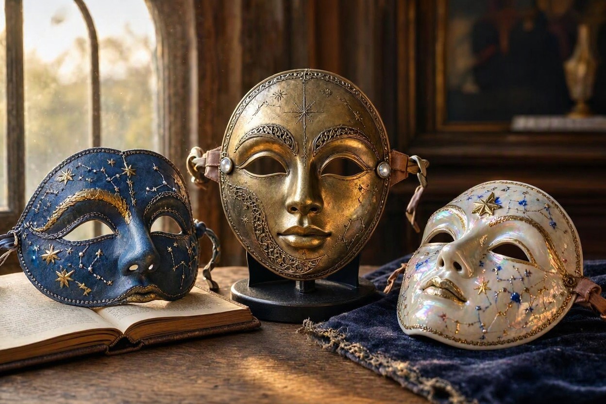 15 Most Stylish Masquerade Masks 13 Celestial Moon and Star Masks for a Magical Appearance 15 Most Stylish Masquerade Masks - 12