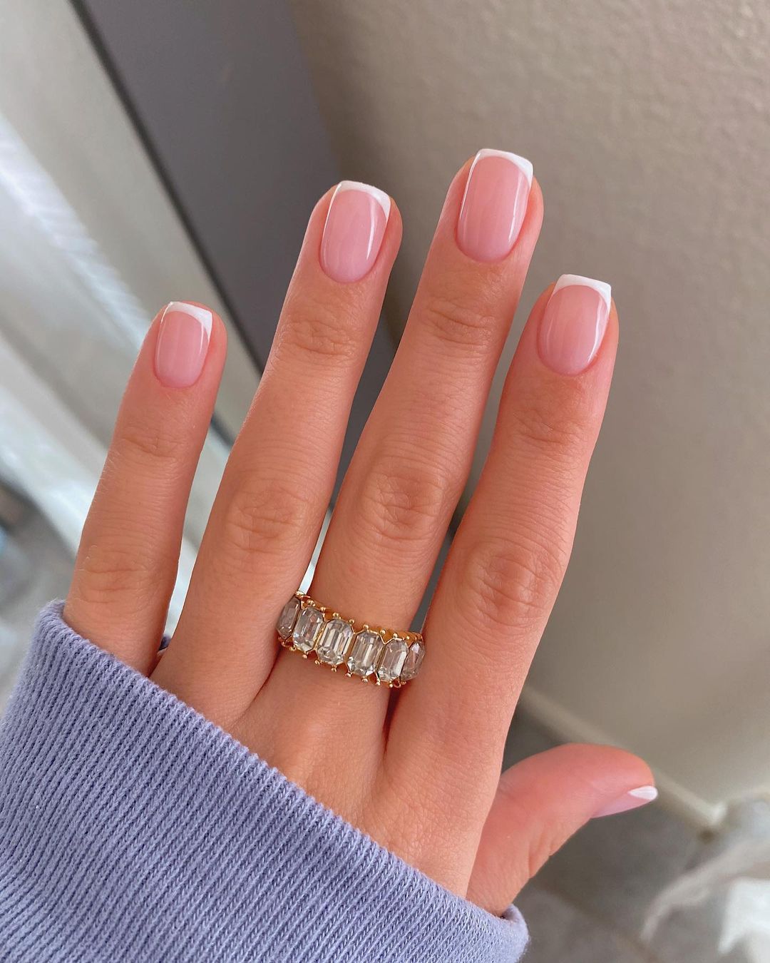 Classic French Manicure 1 Top 80+ Easiest Spring Nail Designs - 25