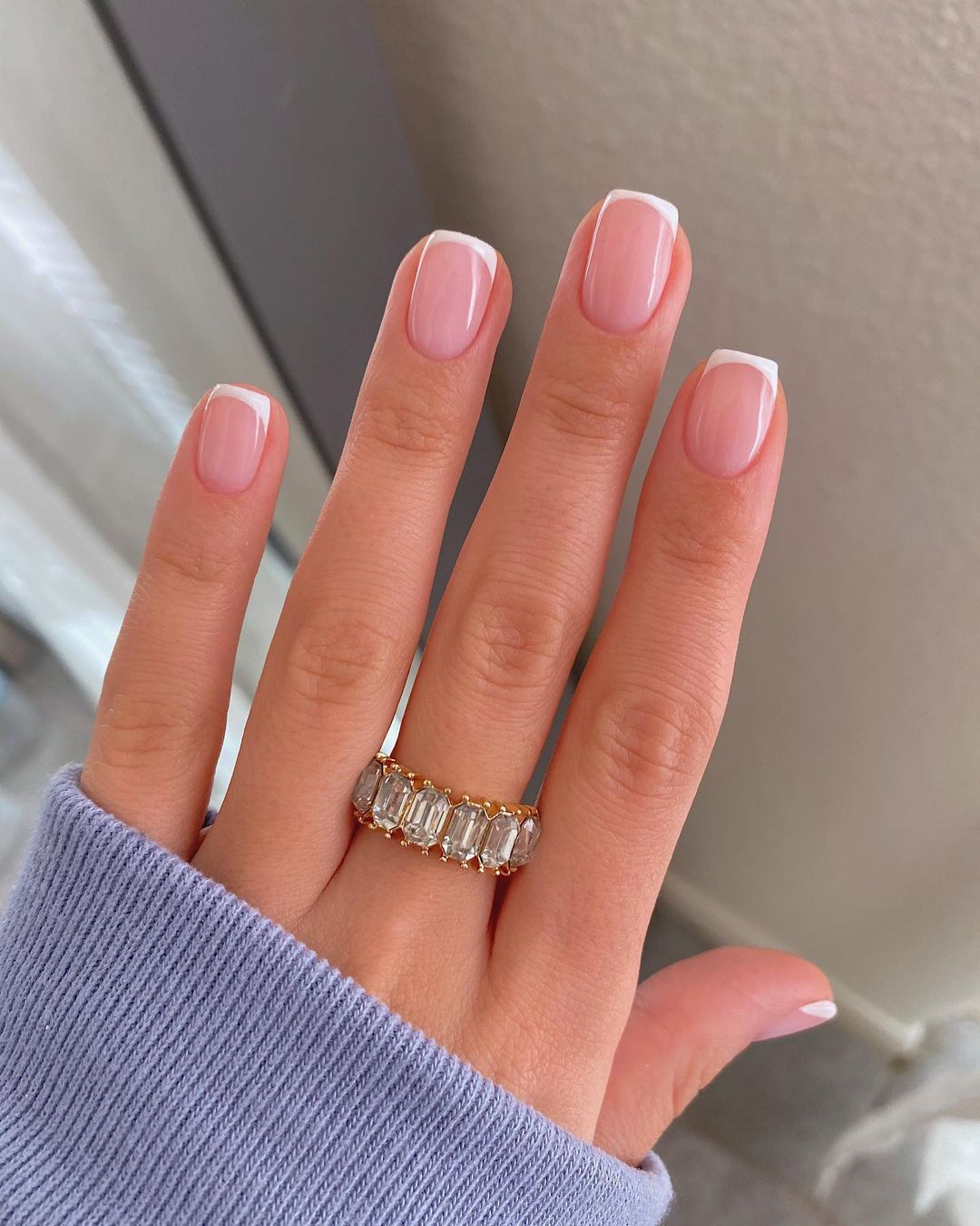 Top 80+ Easiest Spring Nail Designs 29 Classic French Manicure 1 Top 80+ Easiest Spring Nail Designs - 25