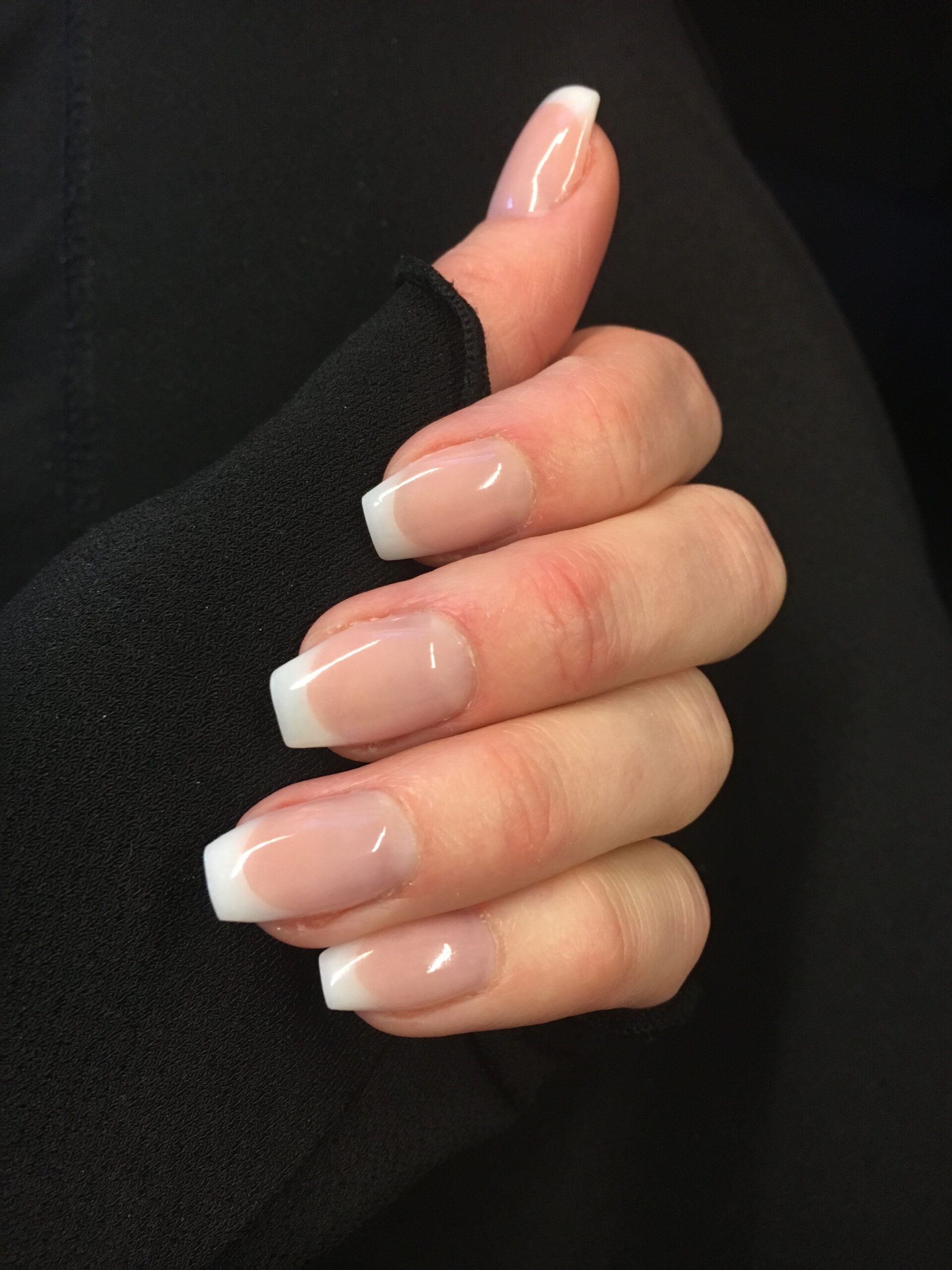 Top 80+ Easiest Spring Nail Designs 28 Classic French Manicure scaled Top 80+ Easiest Spring Nail Designs - 24