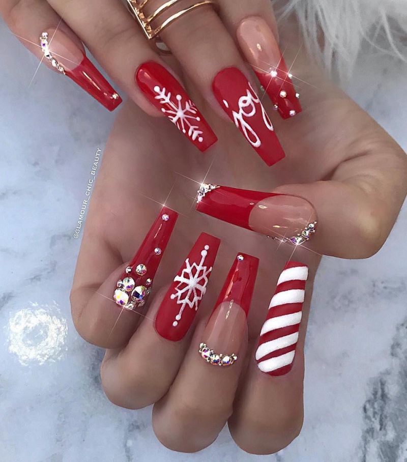 Festive Luxury Nails 1 Top 70+ Most Luxurious Nail Design Ideas - 63