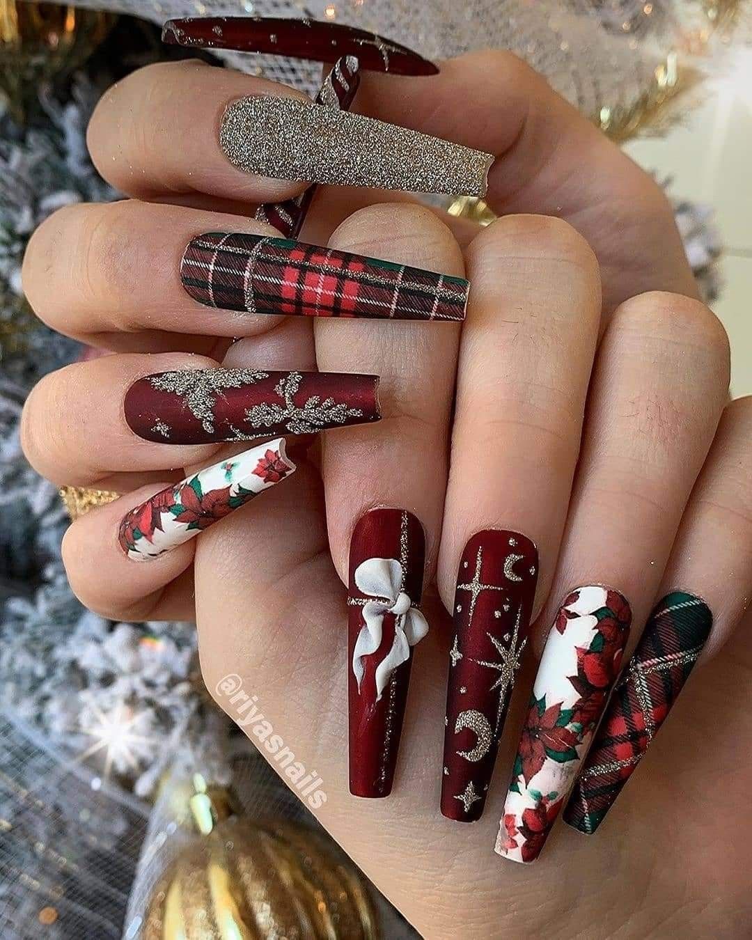 Festive Luxury Nails.. Top 70+ Most Luxurious Nail Design Ideas - 62
