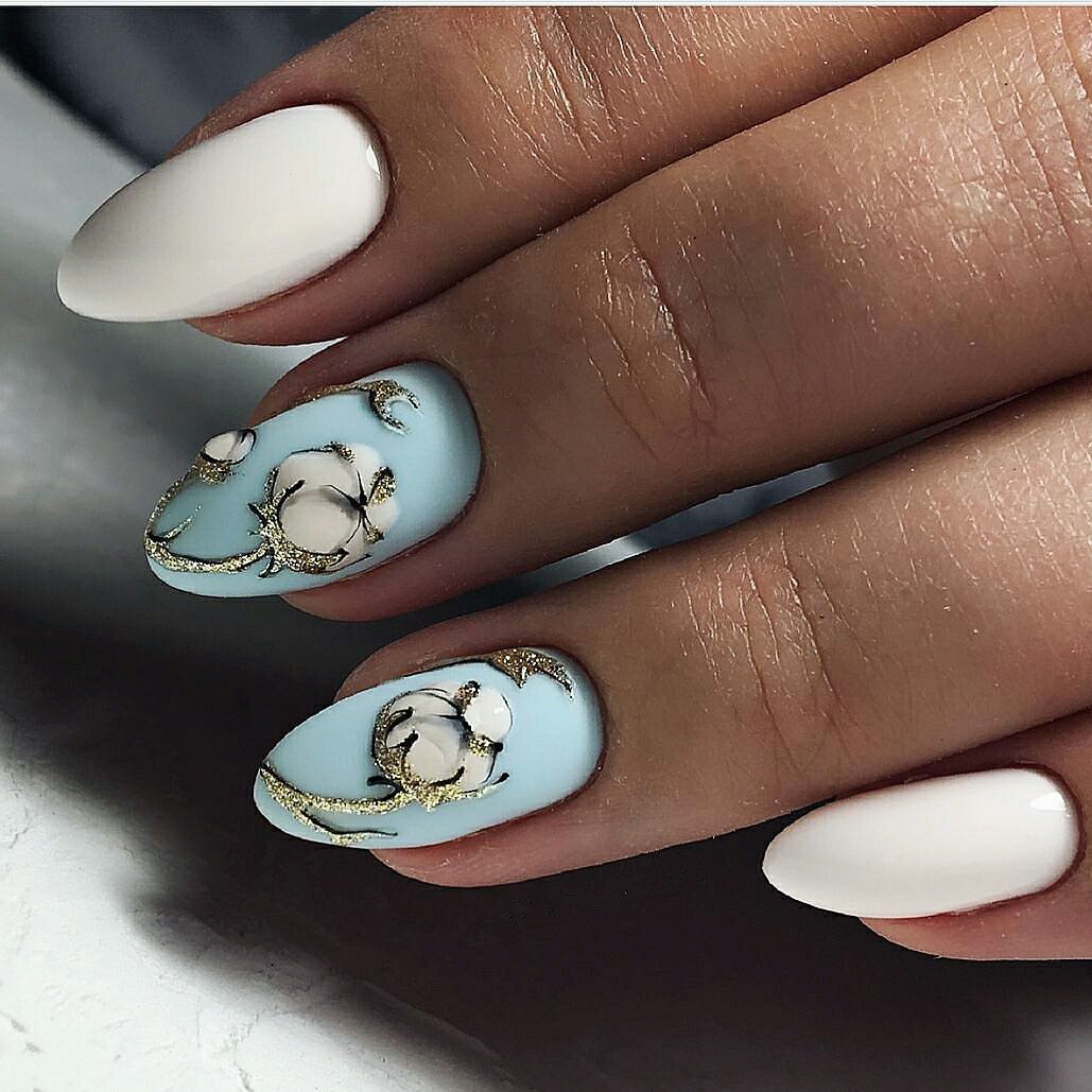 Lovely-Floral-Designs..-1 Top 80+ Easiest Spring Nail Designs For 2022