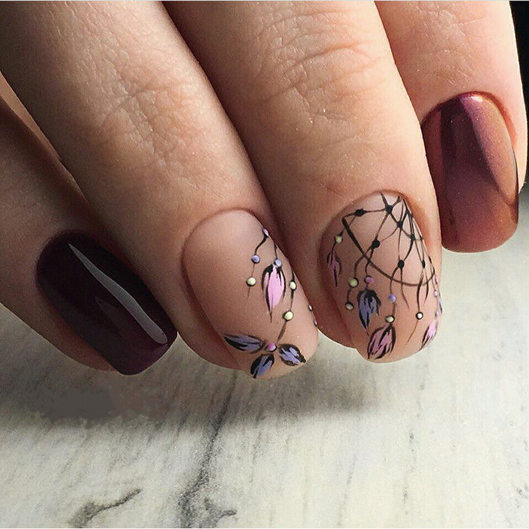 Top 80+ Easiest Spring Nail Designs 55 Lovely Floral Designs. Top 80+ Easiest Spring Nail Designs - 51