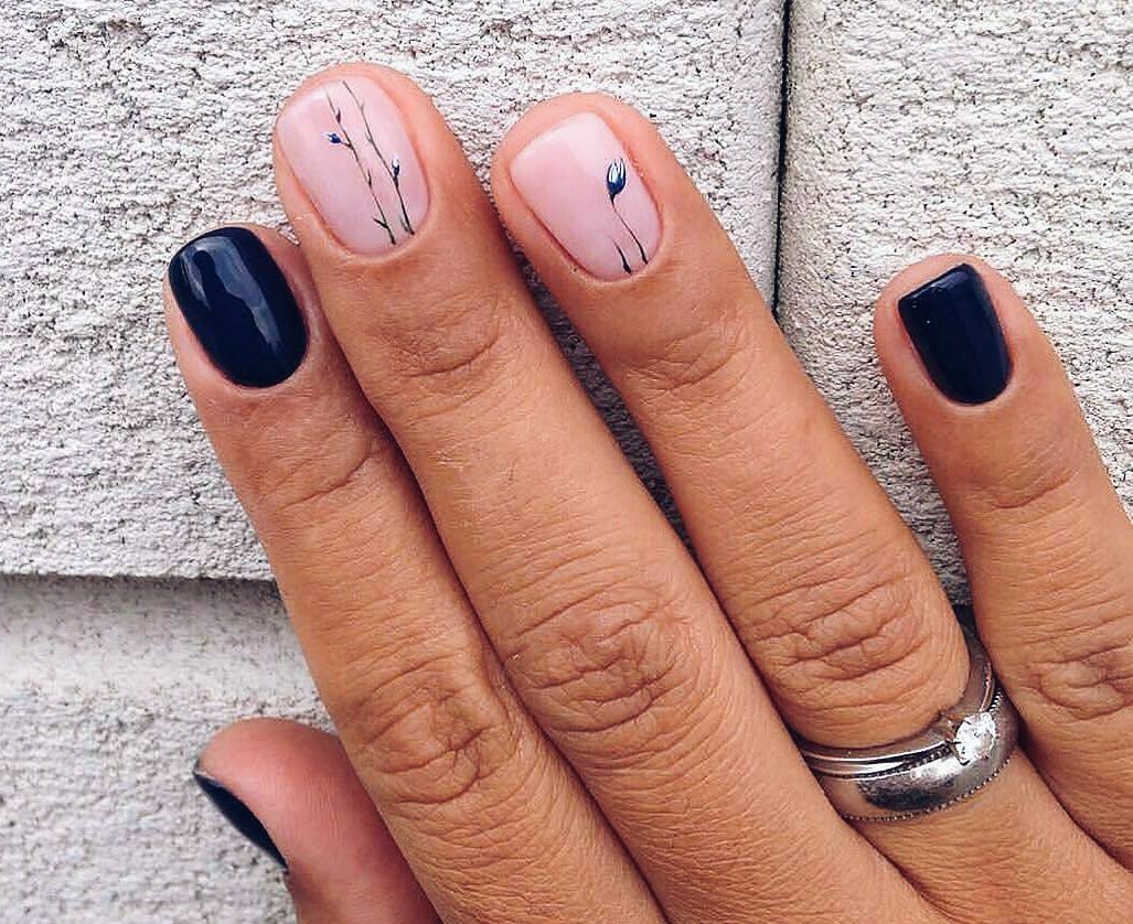 Top 80+ Easiest Spring Nail Designs 56 Lovely Floral Designs Top 80+ Easiest Spring Nail Designs - 52