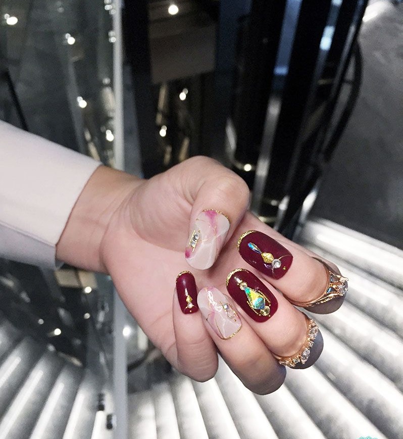 Lunar New Year Luxury Nails 1 Top 70+ Most Luxurious Nail Design Ideas - 40