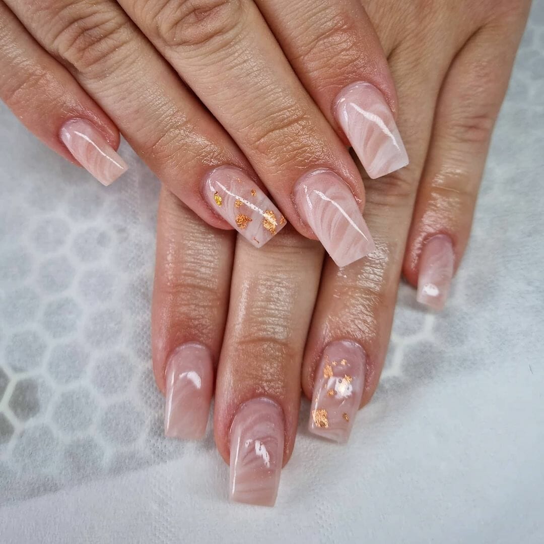 Top 80+ Easiest Spring Nail Designs 14 Marble Acrylic Nails. Top 80+ Easiest Spring Nail Designs - 12
