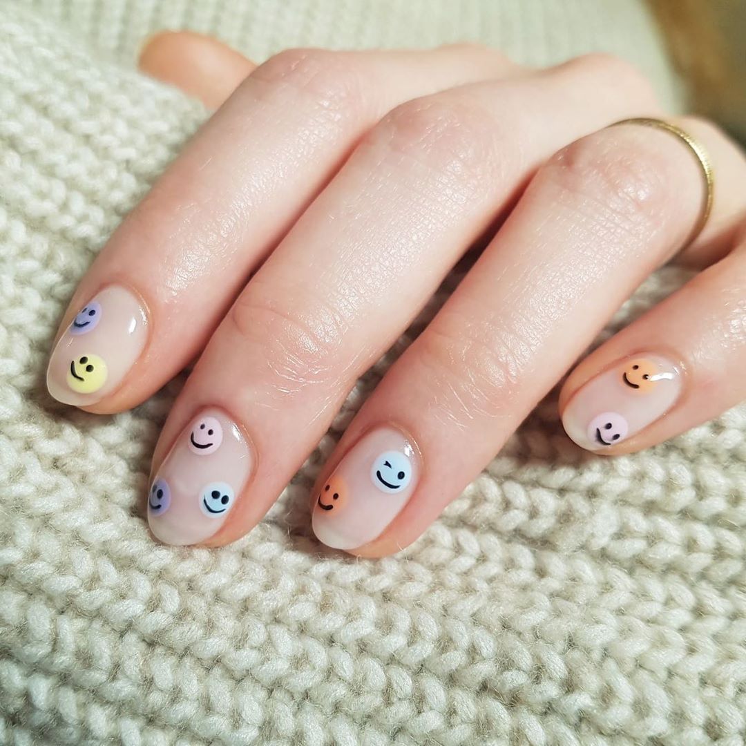 Top 80+ Easiest Spring Nail Designs 82 Minimalist Spring Nail Art 1 Top 80+ Easiest Spring Nail Designs - 78