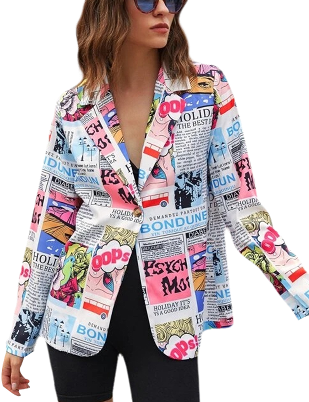 Newspaper Prints 1 70+ Hottest Spring Fashion Trends for Women - 72