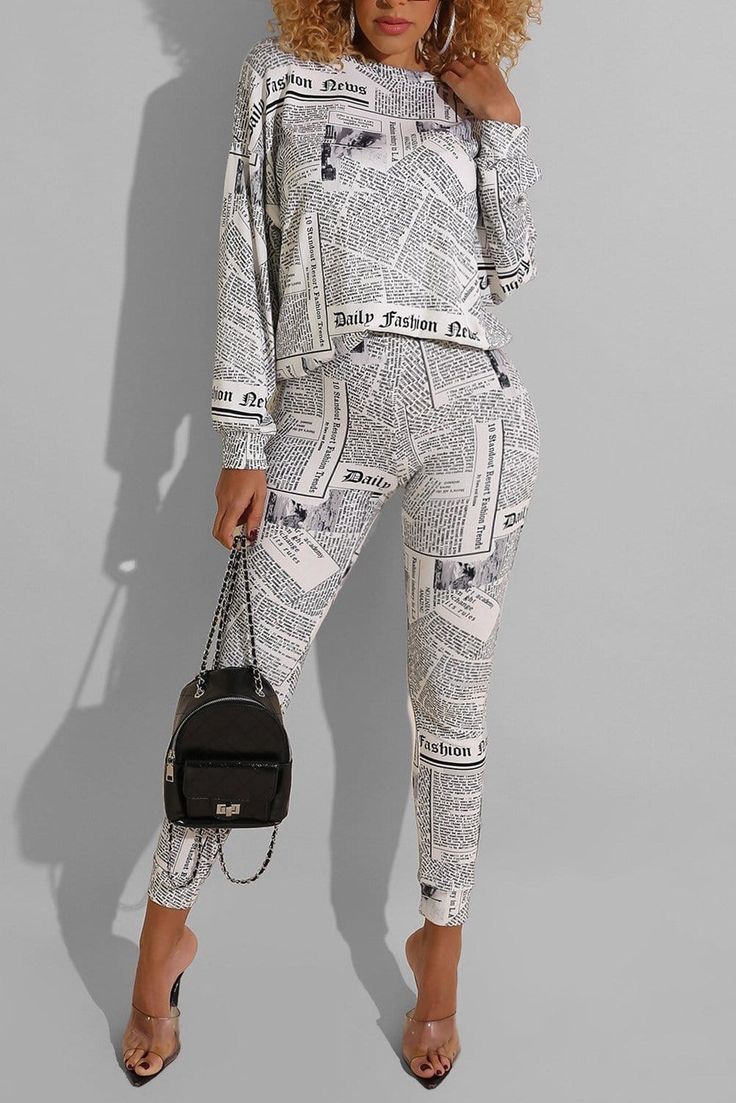 70+ Hottest Spring Fashion Trends for Women 73 Newspaper Prints.. 70+ Hottest Spring Fashion Trends for Women - 71