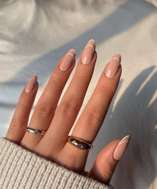 Nude Nails 1 Top 80+ Easiest Spring Nail Designs - 67