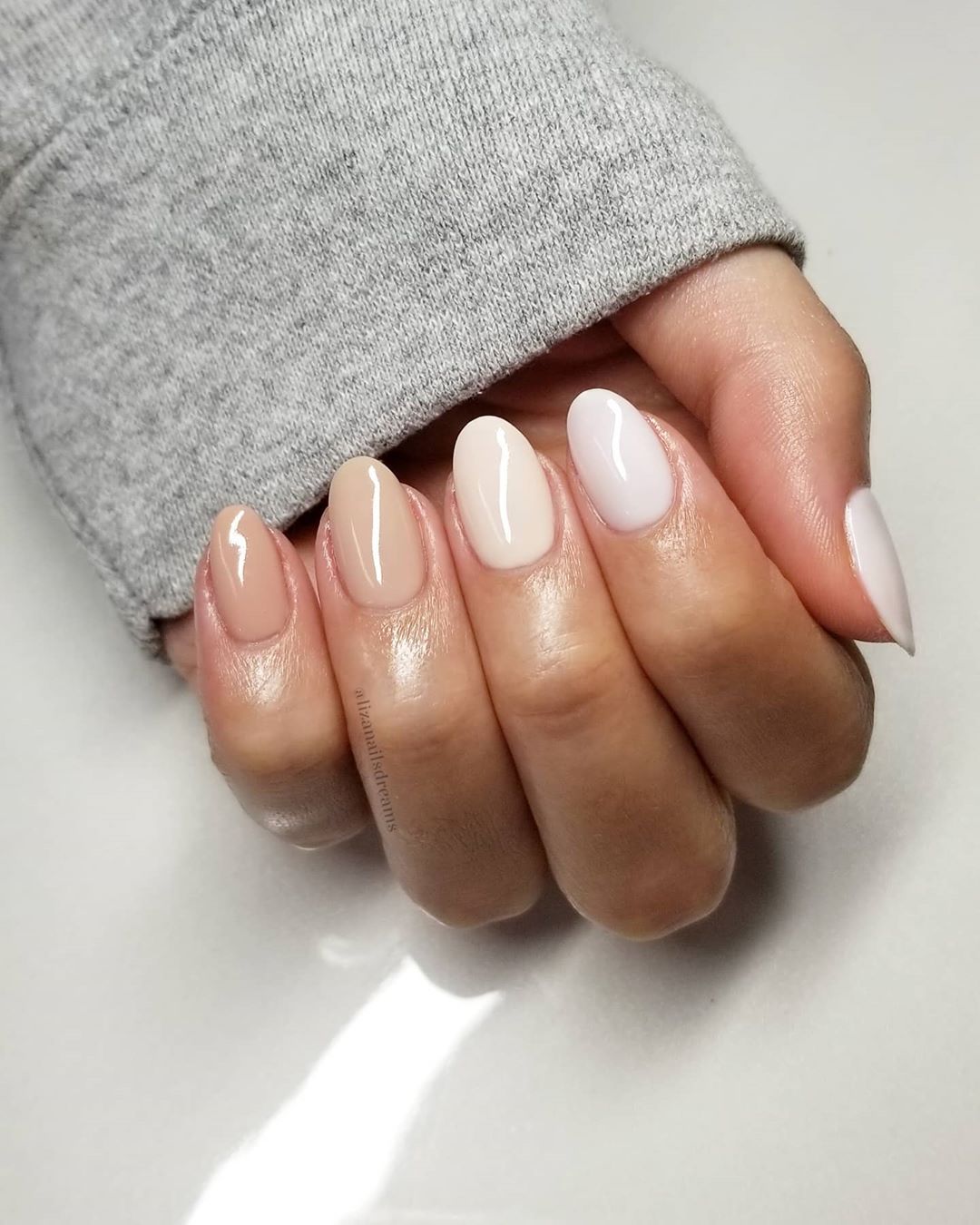 Nude Nails. Top 80+ Easiest Spring Nail Designs - 65
