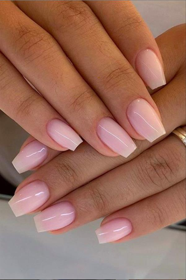 Top 80+ Easiest Spring Nail Designs 67 Nude Nails Top 80+ Easiest Spring Nail Designs - 63