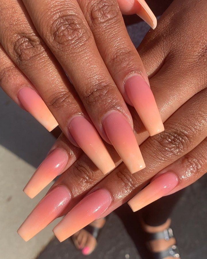 Top 80+ Easiest Spring Nail Designs 22 Ombre Nails... Top 80+ Easiest Spring Nail Designs - 19