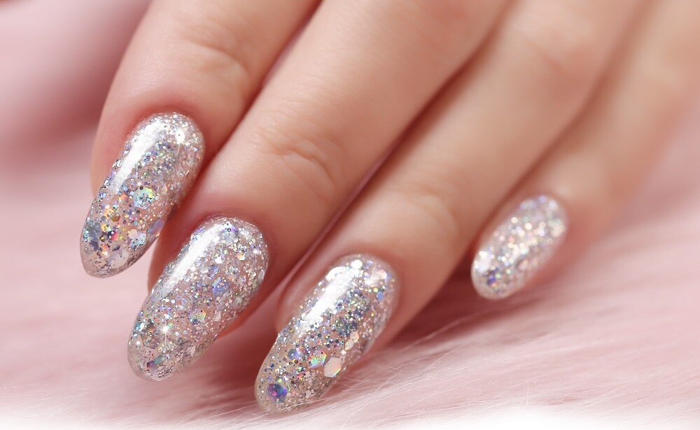 Shimmery Luxury Nails