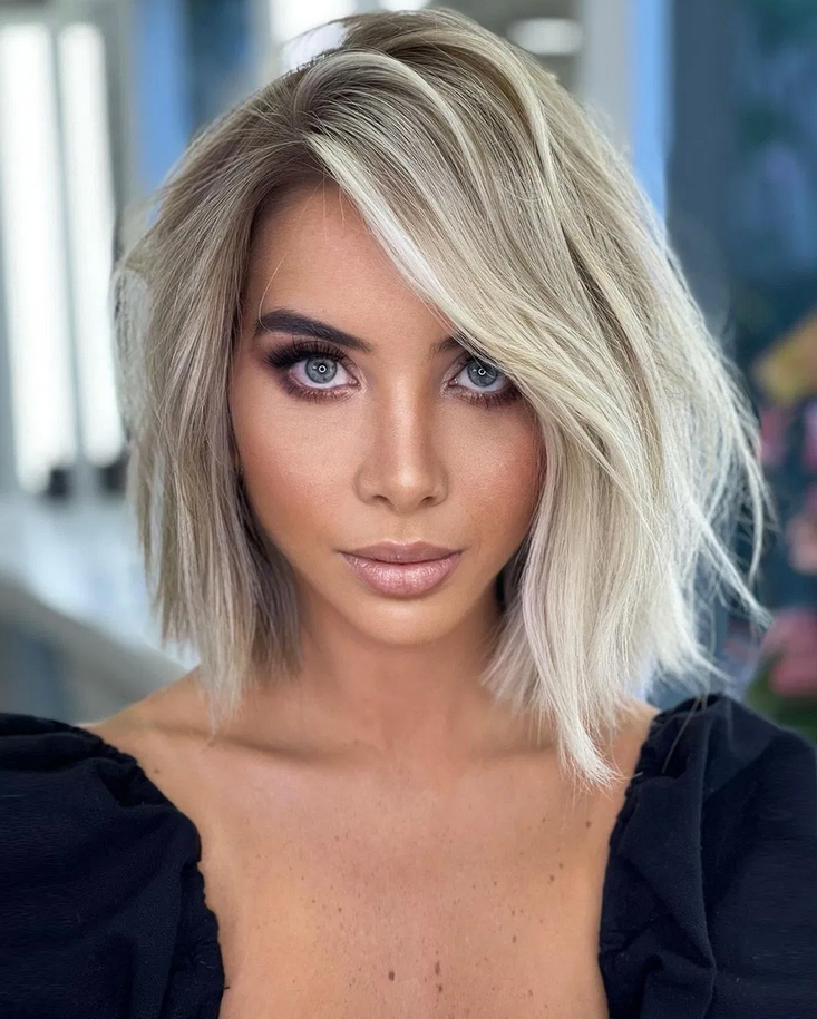 Short Blonde Hairstyle and Haircut Top 75+ Hair Color Ideas for Women - 42