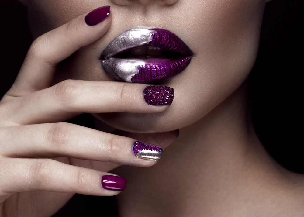 Top 80+ Easiest Spring Nail Designs 50 Sparkling glam nail art 2 Top 80+ Easiest Spring Nail Designs - 46