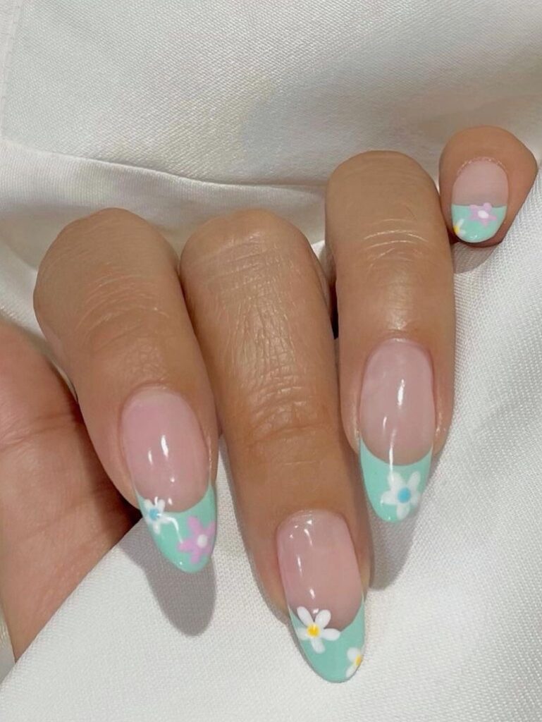 dsaisy tips 1 Top 80+ Easiest Spring Nail Designs - 6