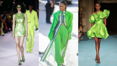 grass green.. 70+ Hottest Spring Fashion Trends for Women - 22
