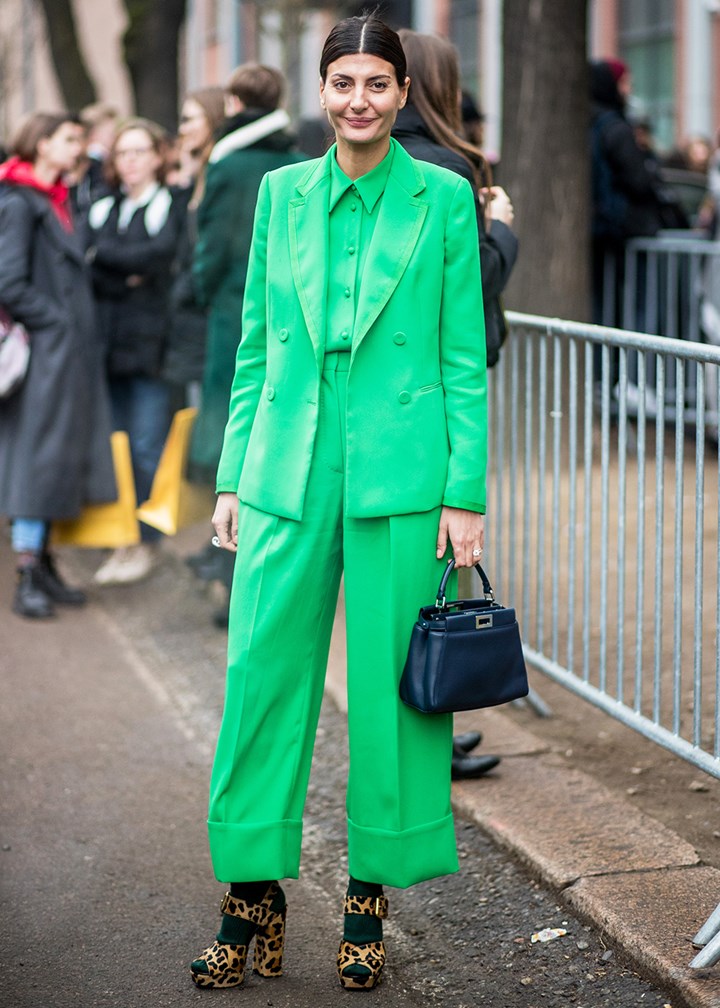 grass green.. 70+ Hottest Spring Fashion Trends for Women - 51
