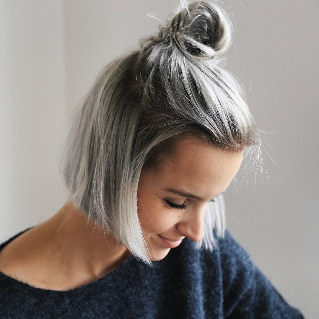 gray hair Top 75+ Hair Color Ideas for Women - 64