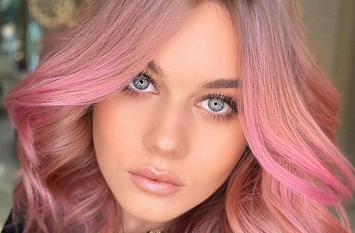 rose gold hair 1 Top 75+ Hair Color Ideas for Women - hottest hair color trends 1