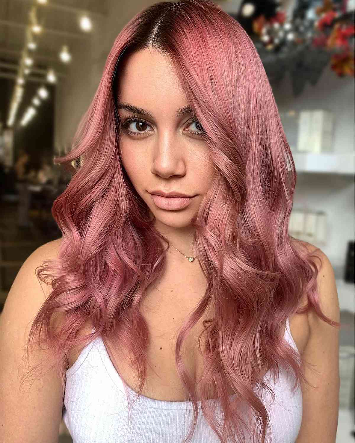 rose gold hair.. Top 75+ Hair Color Ideas for Women - 30