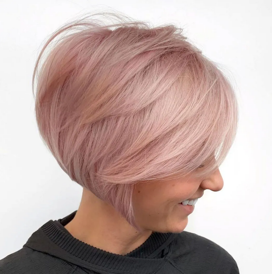 rose gold. Top 75+ Hair Color Ideas for Women - 31