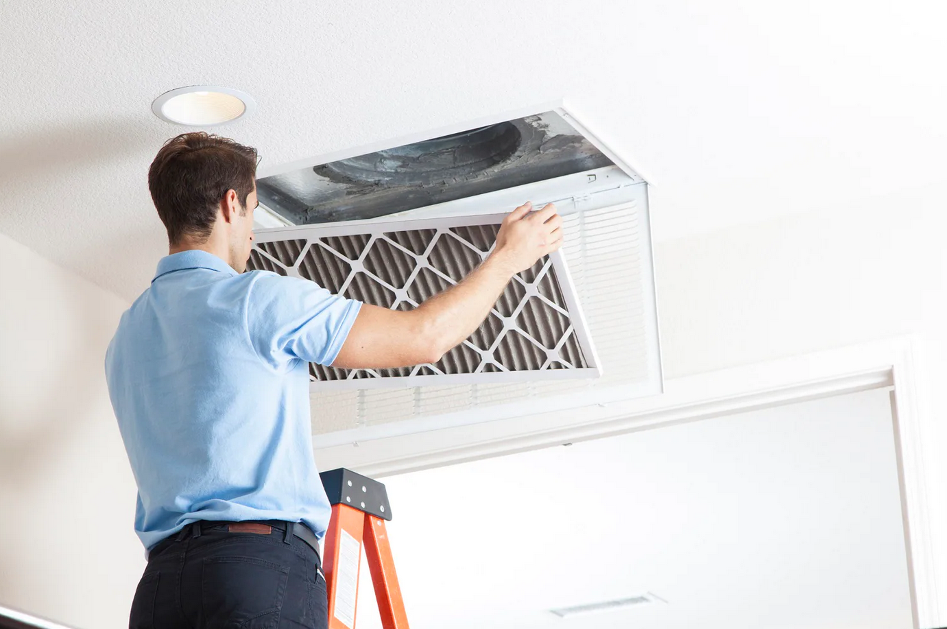 Replace-HVAC-Filters 5 Helpful Tips to Get Your Home Squeaky Clean this Spring