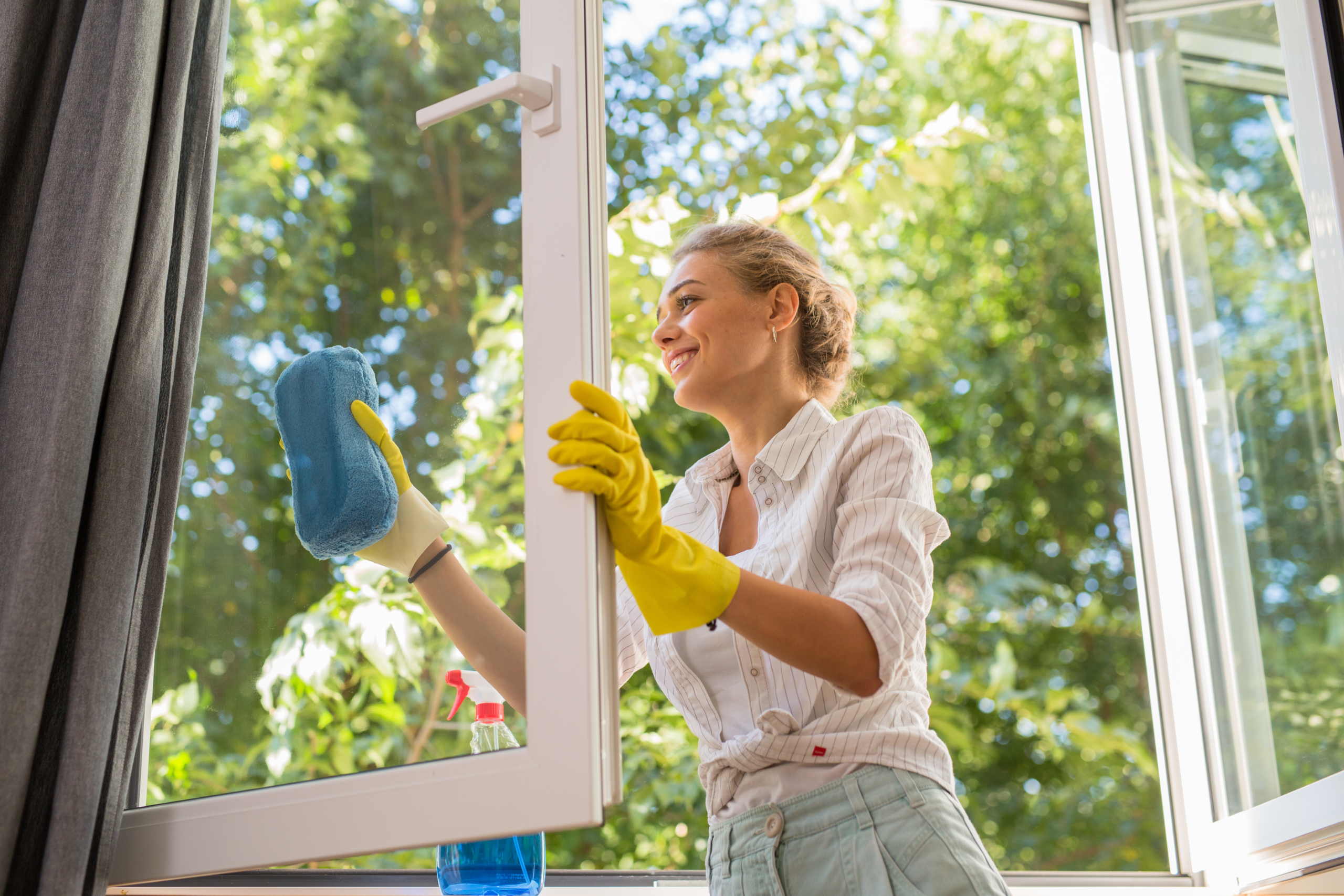 window-cleaning 5 Helpful Tips to Get Your Home Squeaky Clean this Spring