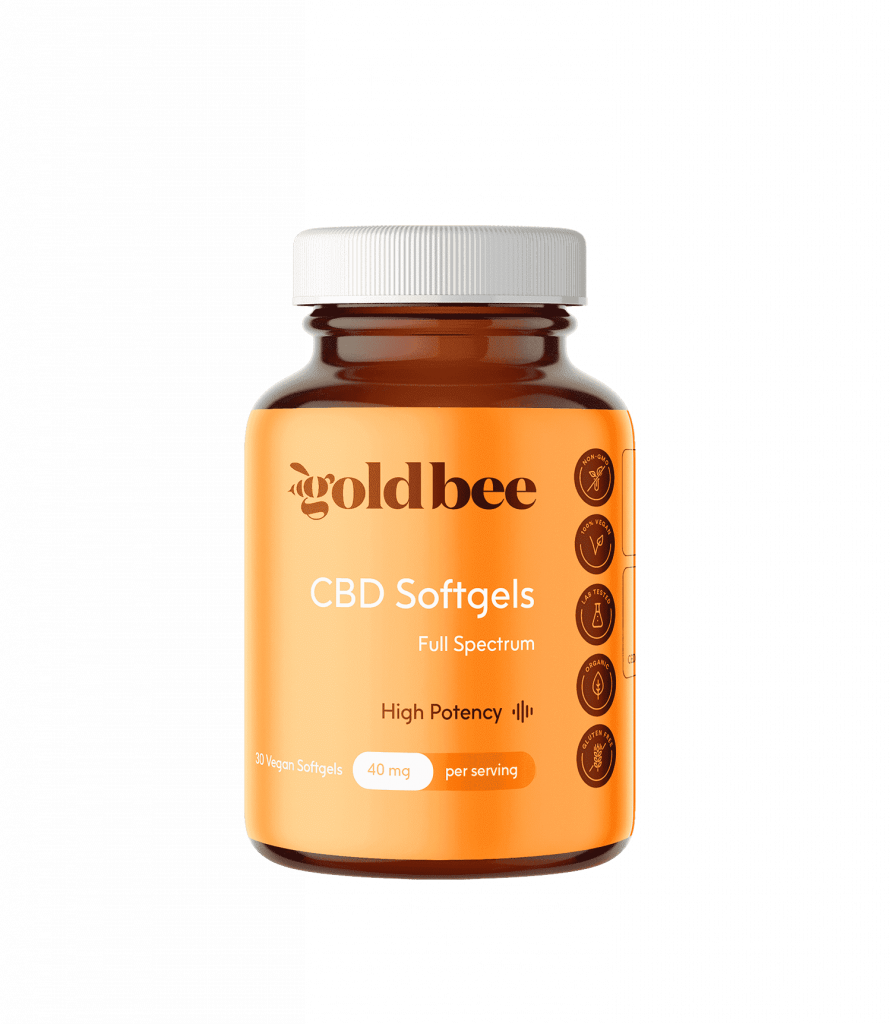 Gold-Bee-CBD-Softgels Gold Bee CBD Products Review - Brand Review Of 2022