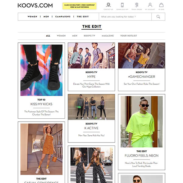 Koovs. Top 10 Best Online Shopping Sites for Women's Clothing in 2022