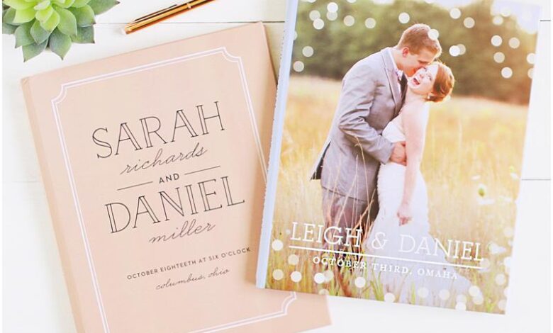 elegant save-the-date cards