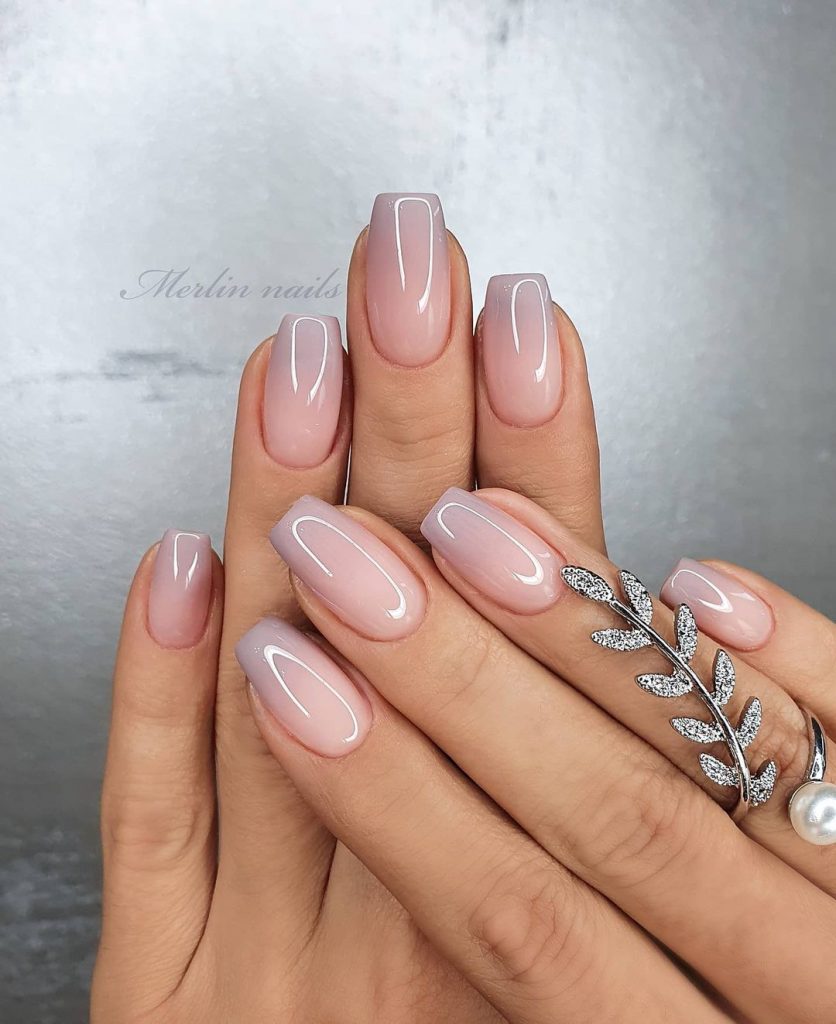 Nude Nails.. Hottest 70+ Spring Nail Colors - 11