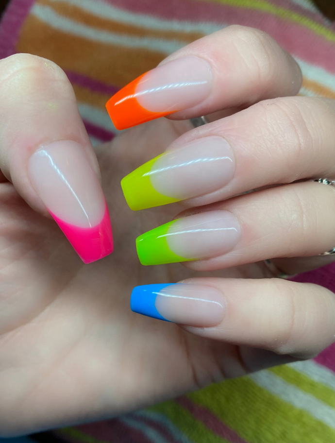 neon Hottest 70+ Spring Nail Colors - 7