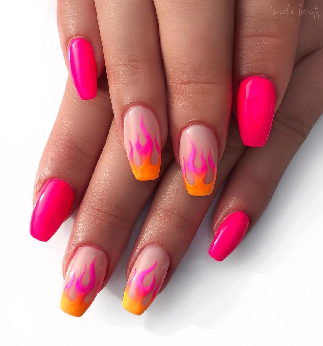 vibrant neon Hottest 70+ Spring Nail Colors - 1
