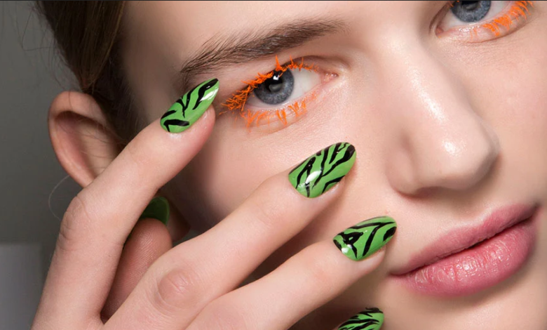 Animal Print Nails. Hottest 70+ Spring Nail Colors - spring nail trends 1