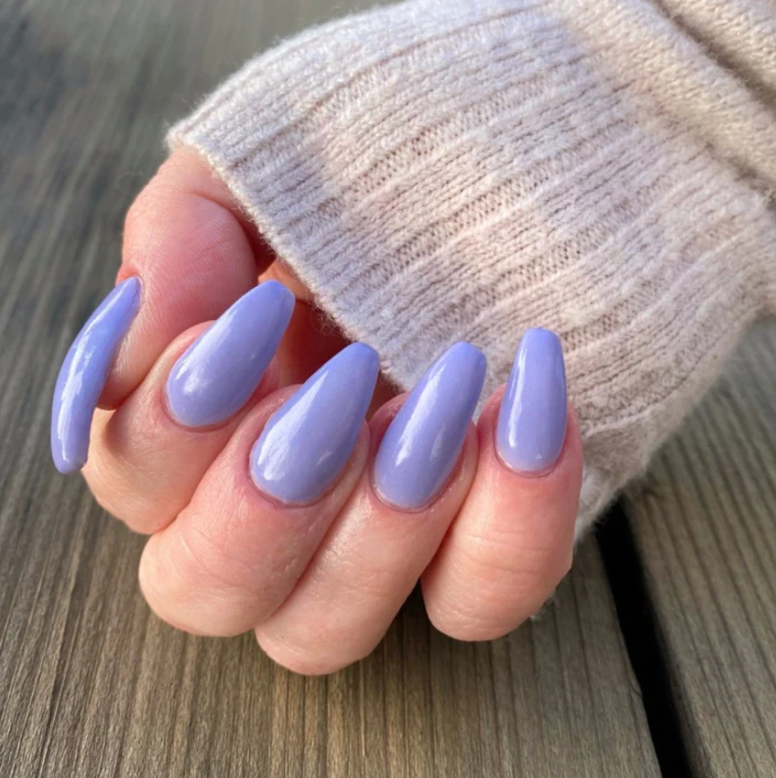 Periwinkle Nails Hottest 70+ Spring Nail Colors - 65