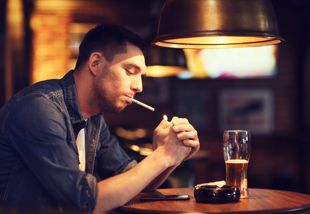 alcohol, and smoking can increase the risk of cancer