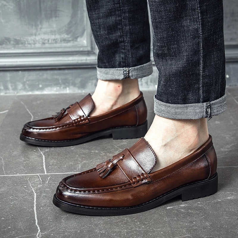 gentleman-esque shoes like brogues