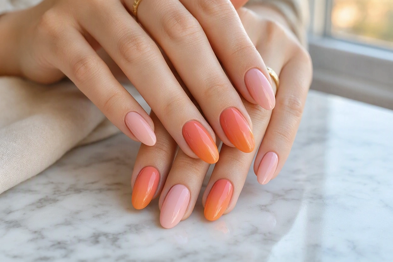 16 nails designs; how do you paint your nails 7 Ombre Nails for a Seamless Color Gradient 16 nails designs; how do you paint your nails - 7