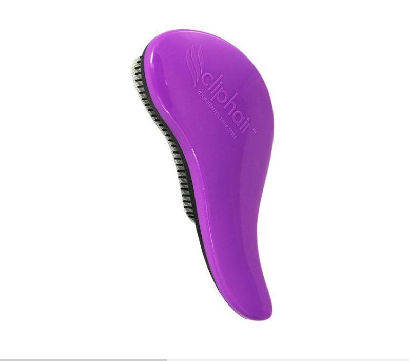 brush Five Steps to Effortlessly Use Clip-in Hair Extensions - 3
