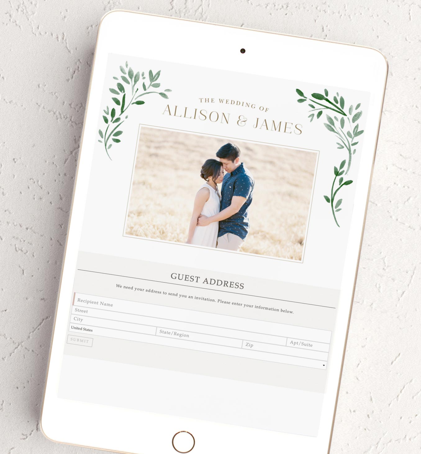 Automatic Address Capturing The Perfect Wedding Invites For Your Wedding - 4