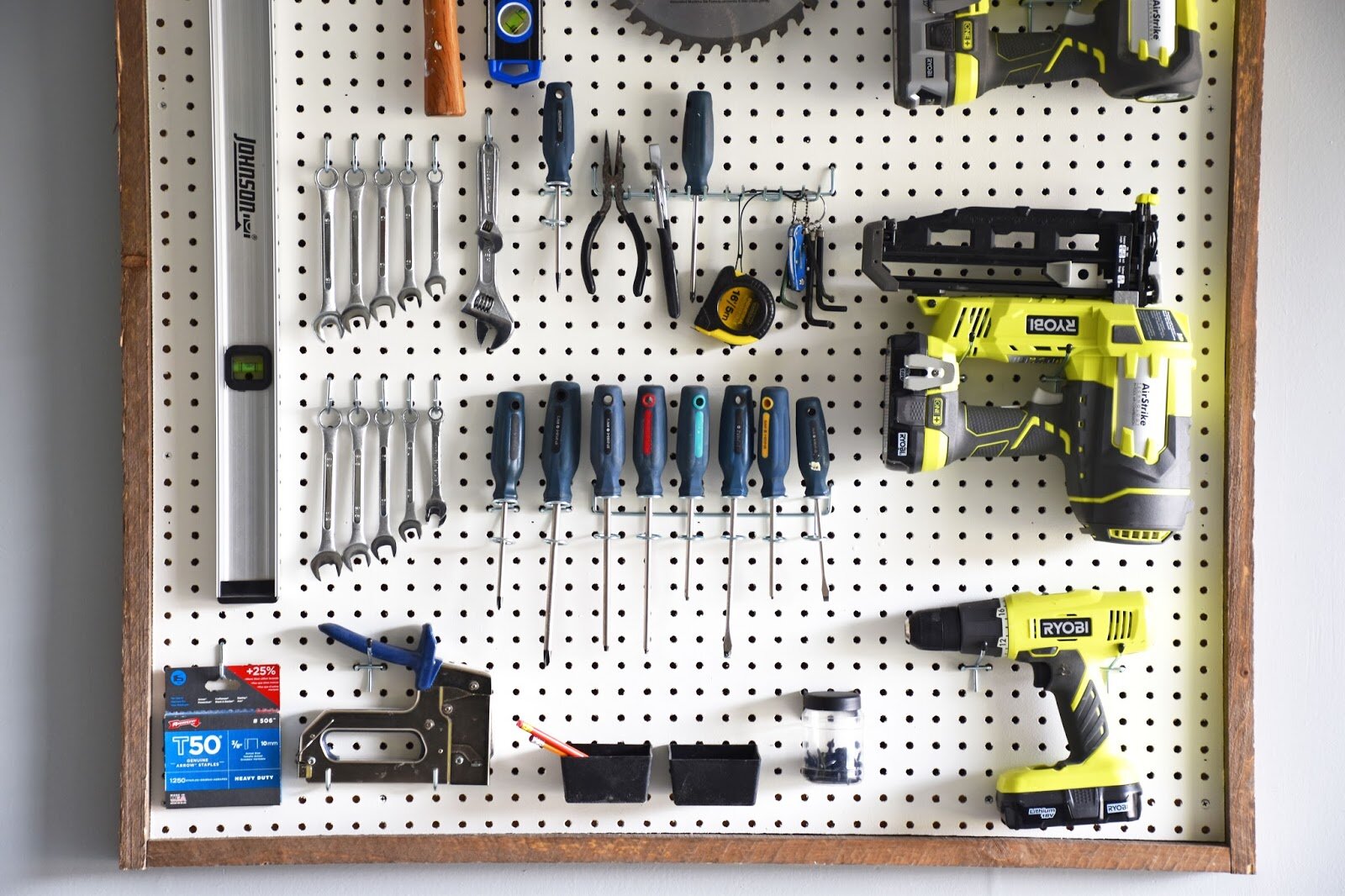 Put Up Pegboard In Your Garage