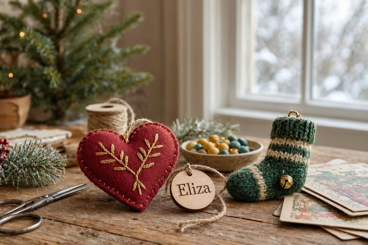 Top 10 Christmas Decoration Ideas & Trends 10 Personalized and Handmade Christmas Decorations Top 10 Christmas Decoration Ideas & Trends - 10